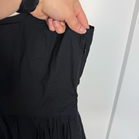 NWT J. Crew Cotton Poplin Fit And Flare Midi Dress Tank Pockets Size 4 - Picture 3 of 8